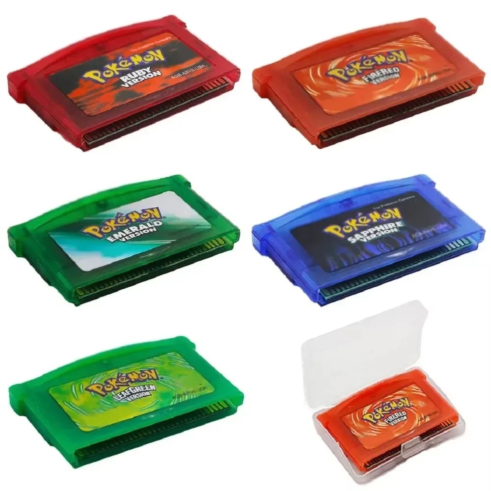 Retro Gaming Pokemon - Premium 32 Bit Pokemon GBA Oyun