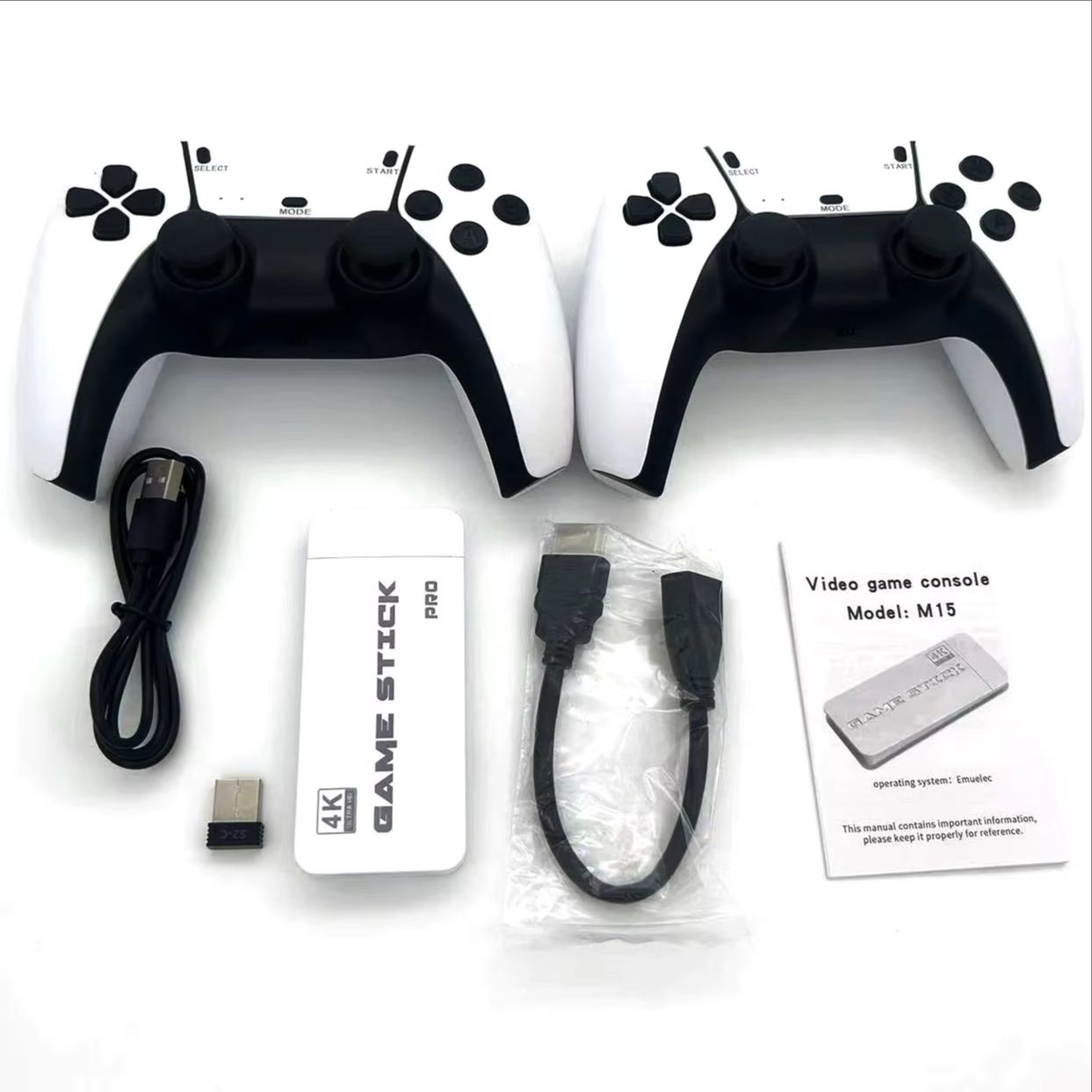 Retro Gaming Xbox - YENİ M15 4K HD Oyun Konsolu