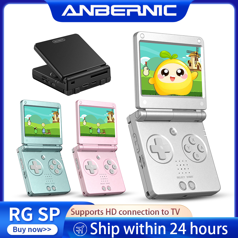 Retro Gaming Handheld Console - Anbernic RGSP Flip Retro El Oyun