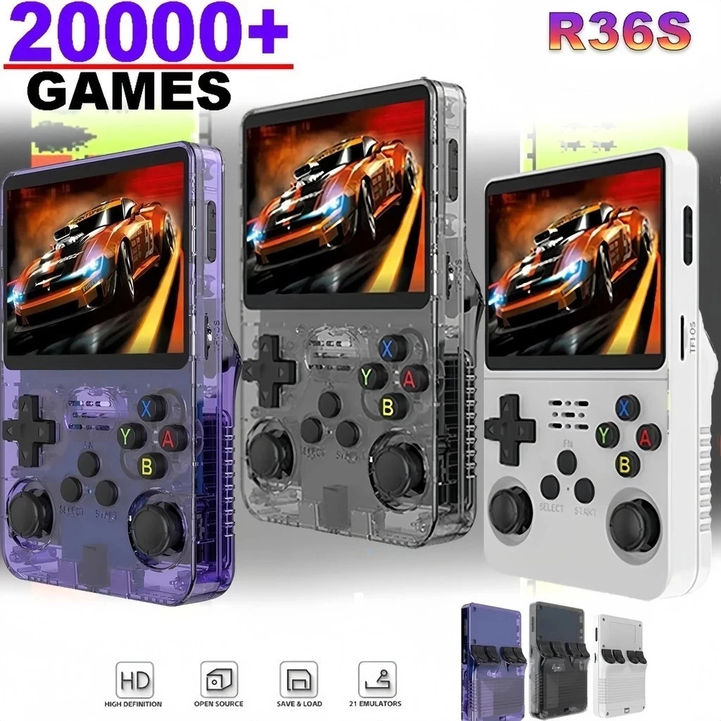 Retro Gaming Xbox - Mini R36S Retro El Oyun Konsolu