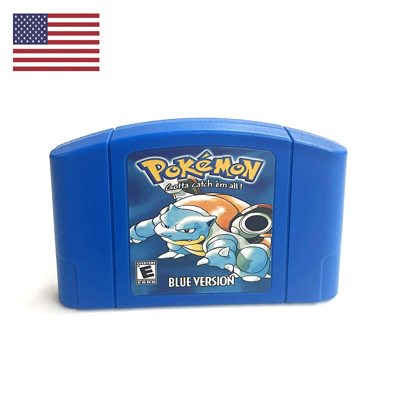 Retro Gaming Pokemon - ABD NTSC Versiyonu İngilizce Pokemon Blue
