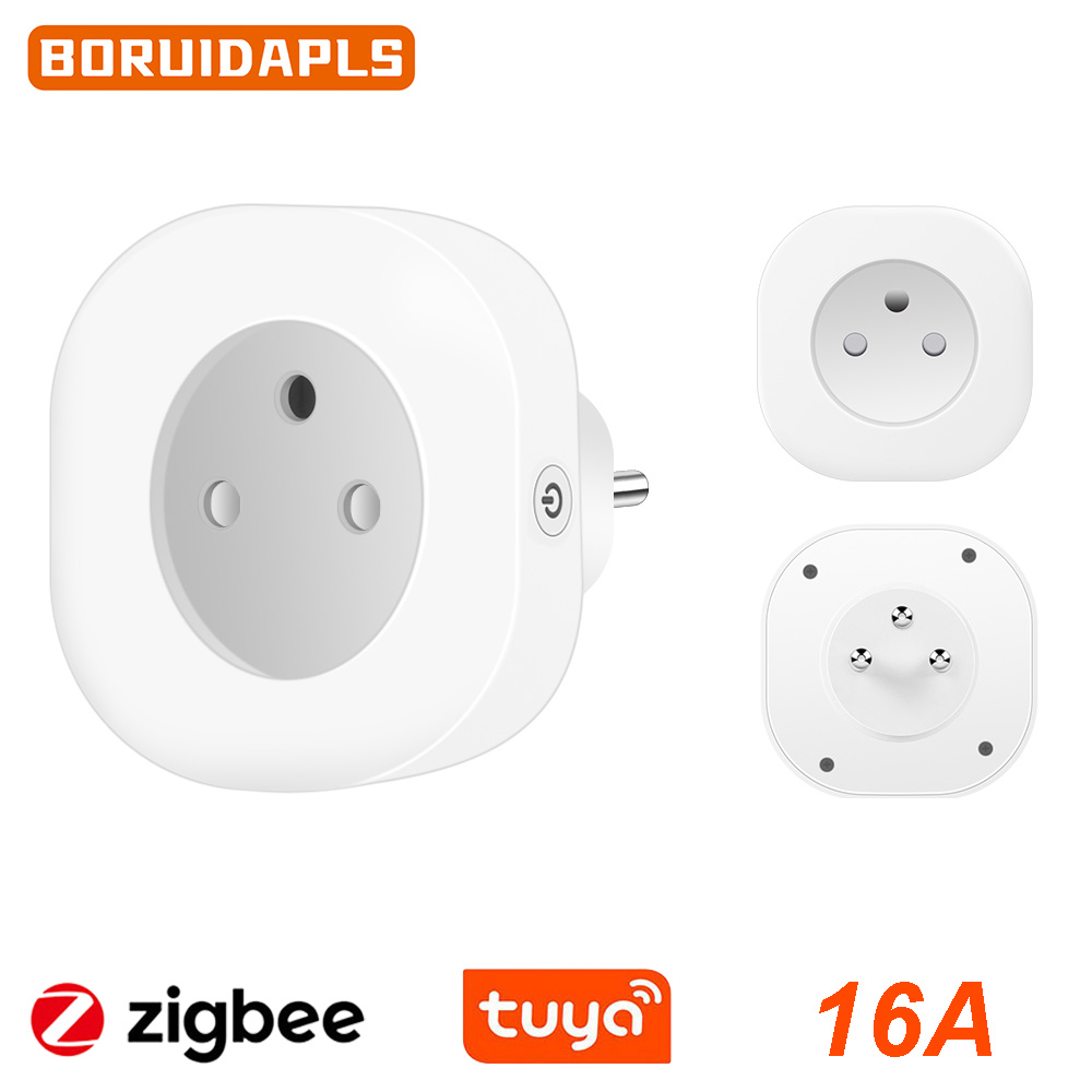 Crt Monitor Stand - BORUIDAPLS Tuya Zigbee Akıllı Priz AB/FR/İsrail/Brezilya/İsviçre