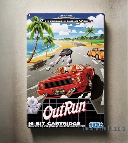 Retro Gaming Videos - Outrun Mega Drive Retro Video Oyunu