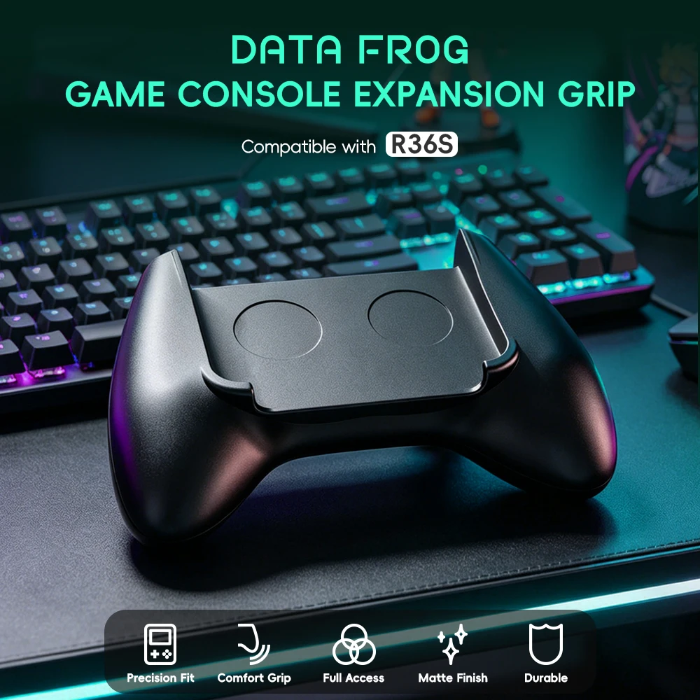 Retro Gaming Handheld Console - Data Frog R36S Oyun Tutucu Ergonomik