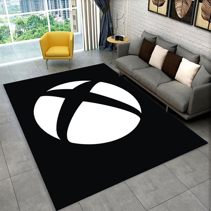 Retro Gaming Xbox - Retro Xbox Gaming Gamer Logo Halı
