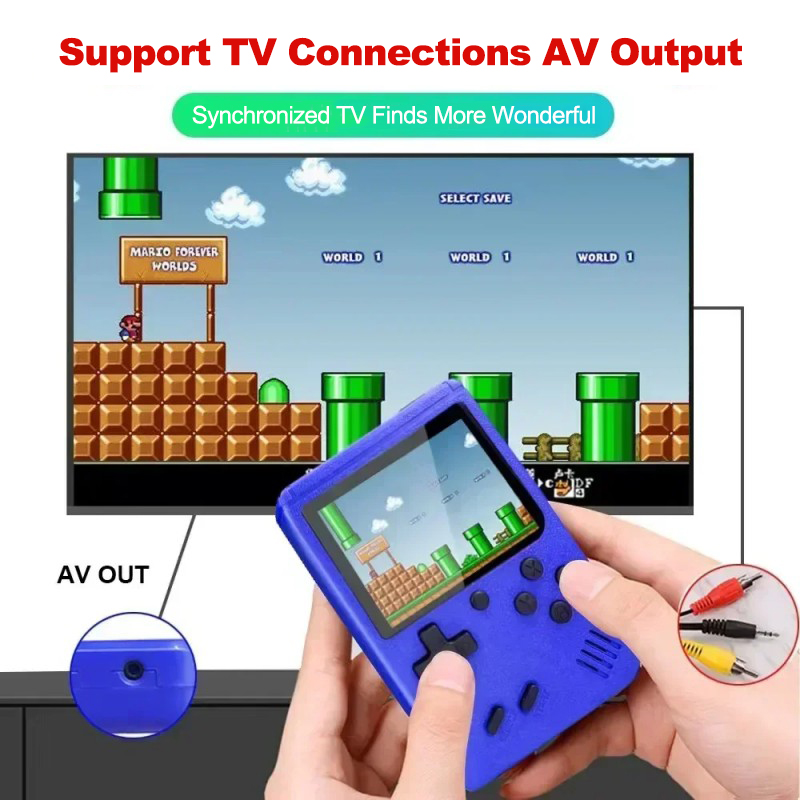 Retro Handheld Console - Taşınabilir Retro Mini video oyunu Konsolu