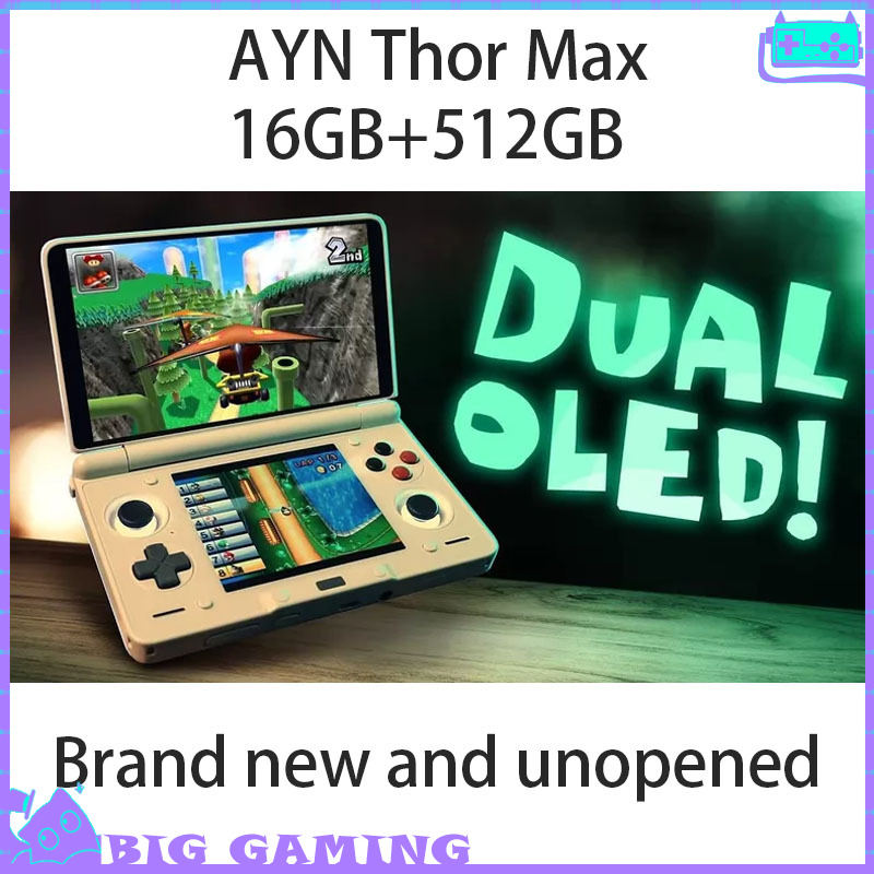 Retro Gaming Xbox - AYN Thor Max 16GB+512GB Katlanabilir El