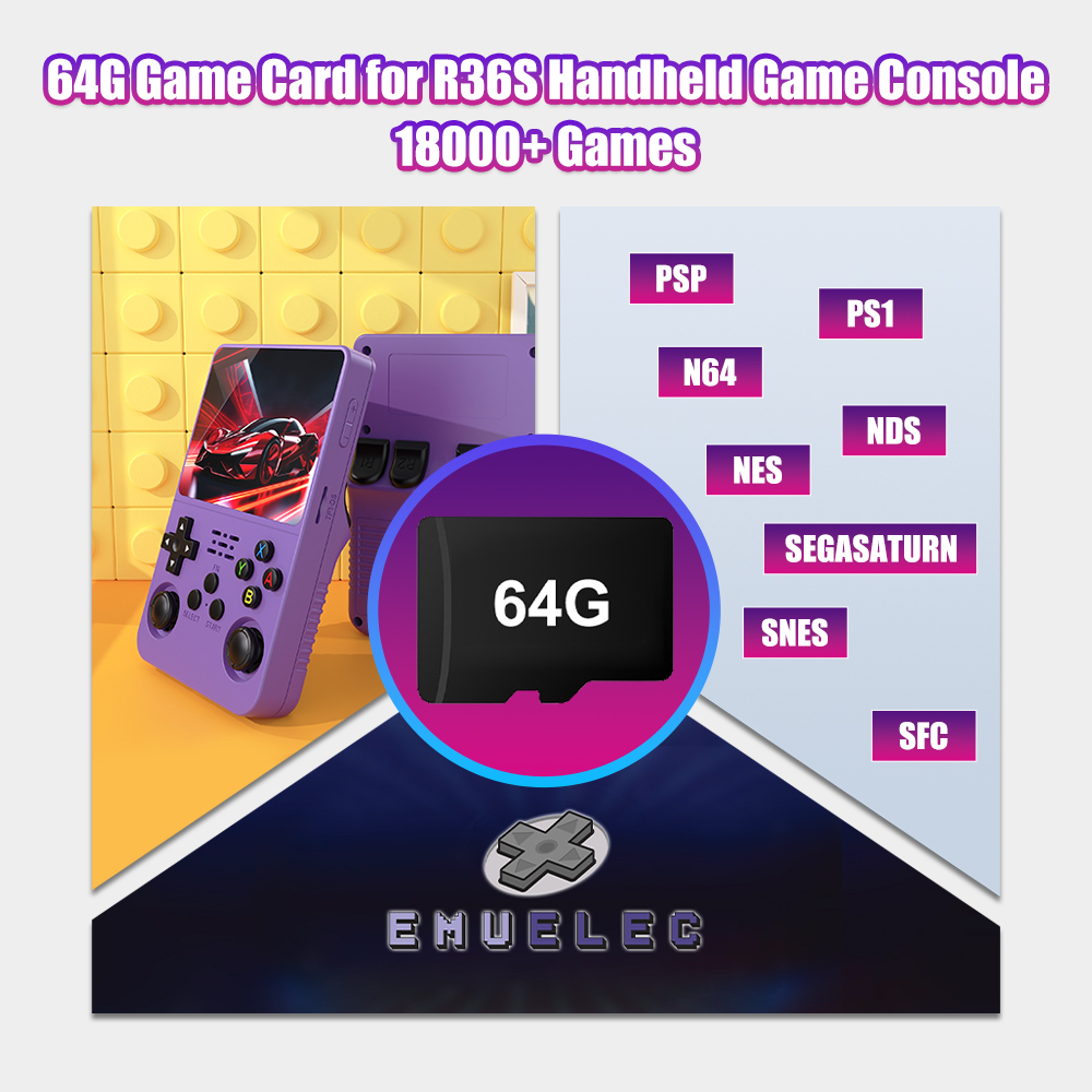 Retro Gaming Handheld Console - R36S Video Retro El Oyun Konsolu