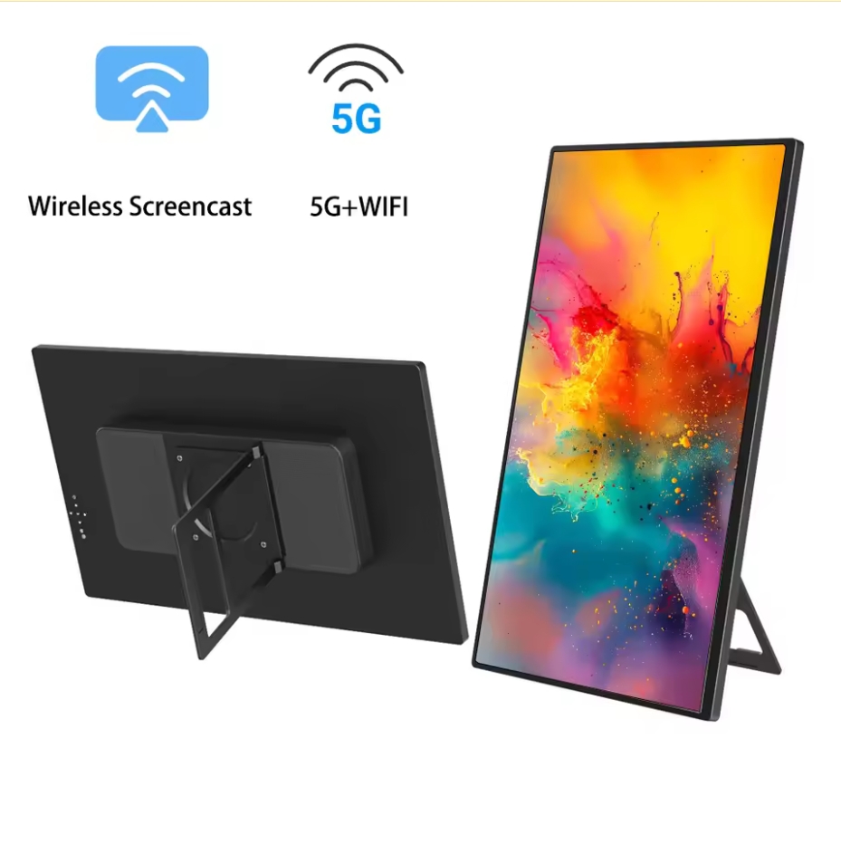 Crt Monitor Stand - 18,5 İnç Taşınabilir Monitör HDR Ekran