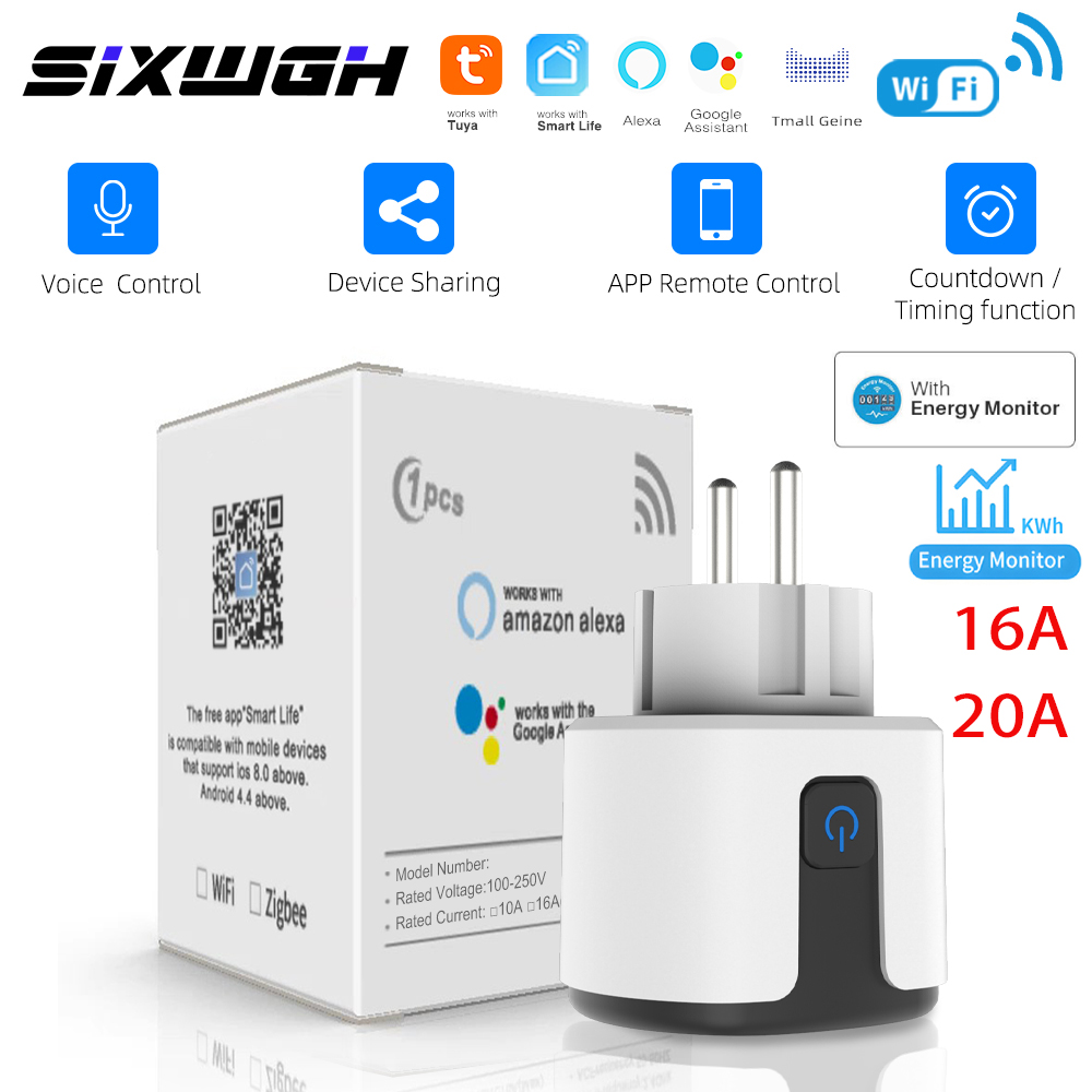 SIXWGH Tuya Akıllı Soket WIFI  - Crt Monitor Stand incelemesi ve fiyatı