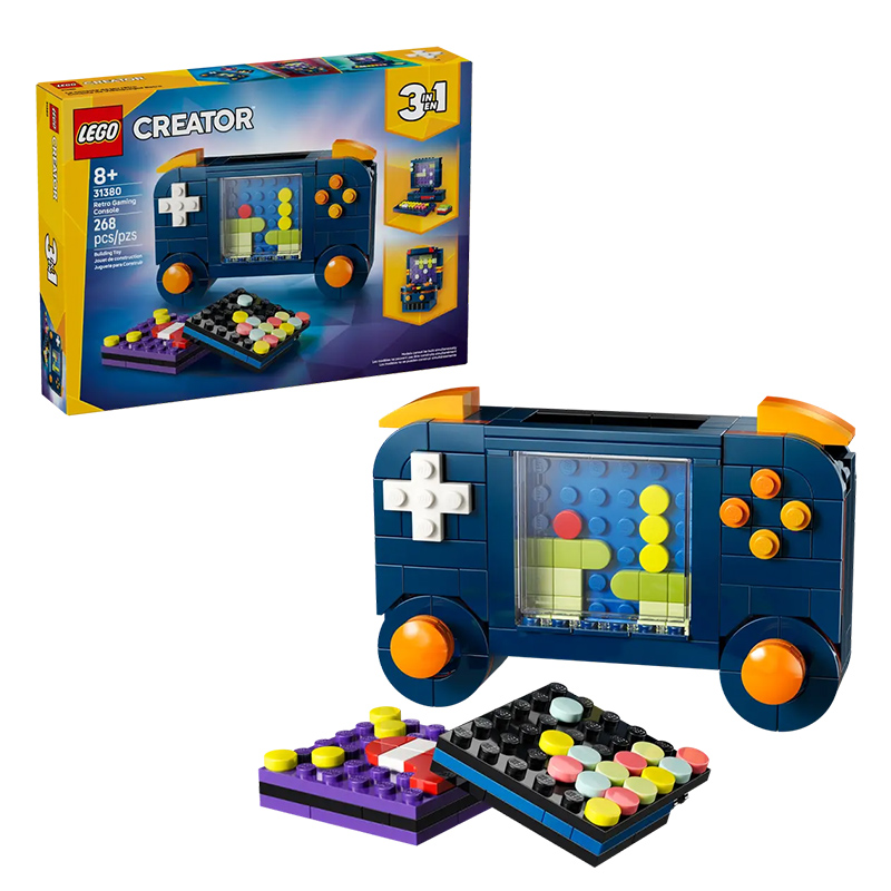 LEGO Creator 3in1 Yapı Taşları - Retro Handheld Console incelemesi ve fiyatı