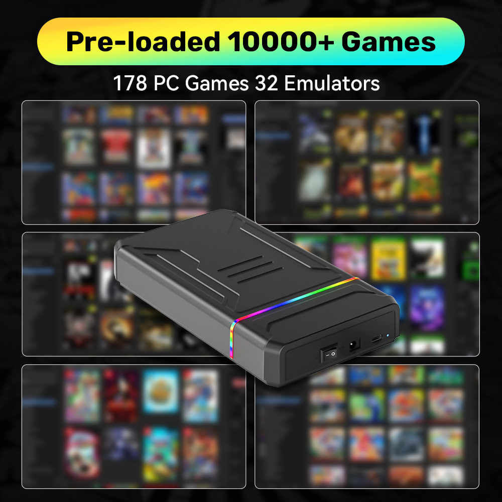 3TB Harici Retro Oyun HDD Emül - Retro Gaming Xbox incelemesi ve fiyatı
