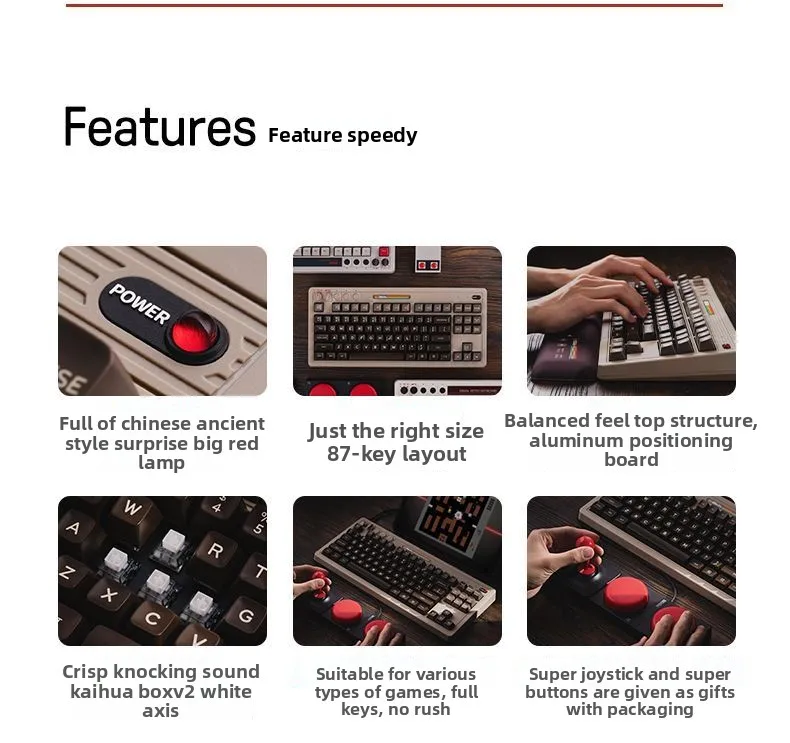 Retro87C64 retro mekanik oyun  - Retro Gaming Universe incelemesi ve fiyatı