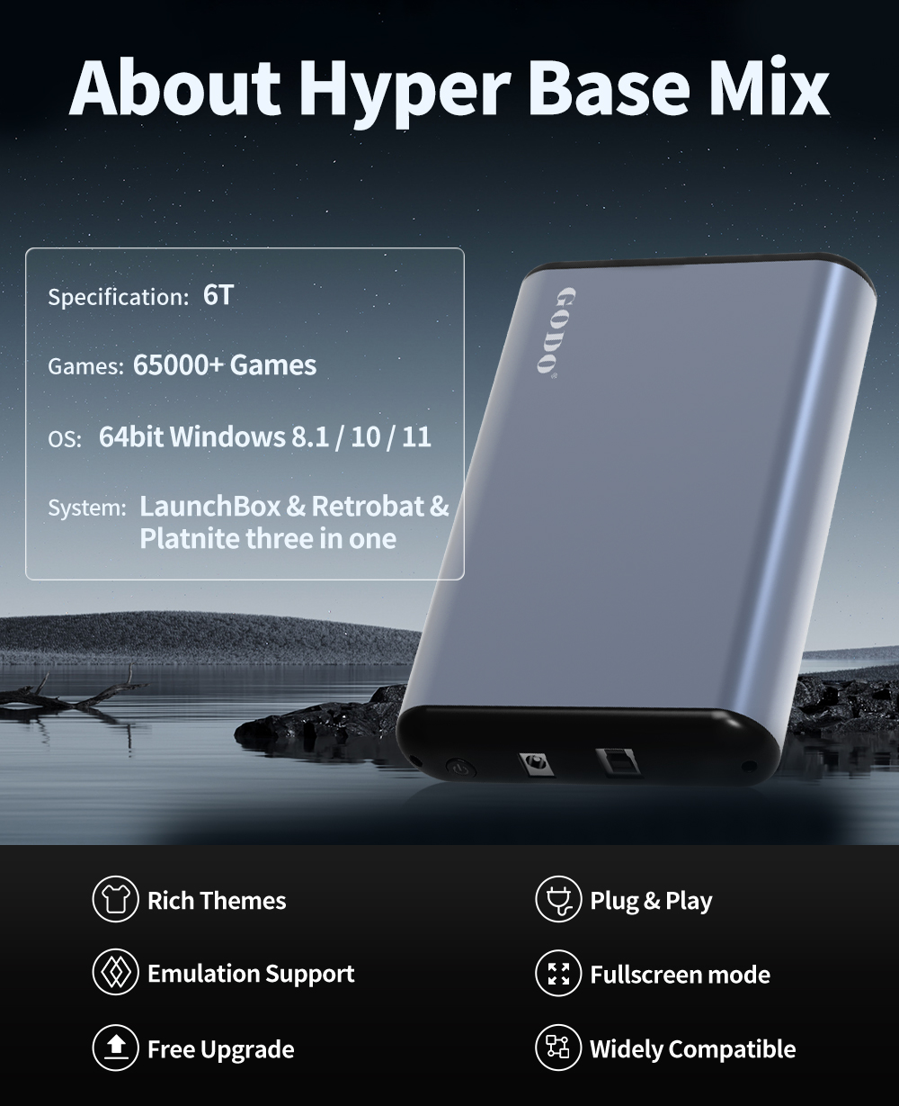 JMachen 6 TB Taşınabilir Oyun  - Retro Gaming Xbox incelemesi ve fiyatı