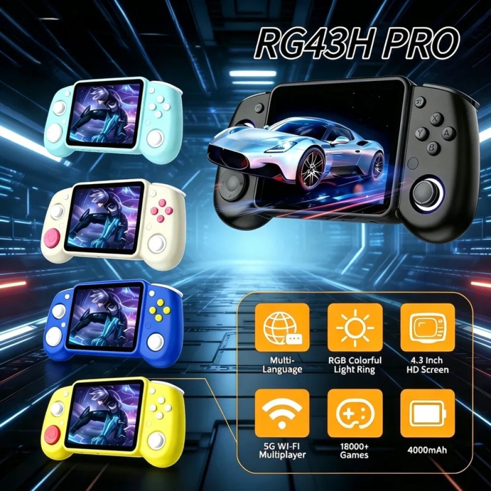 RG43H Pro Taşınabilir Retro El - Retro Gaming Consoles incelemesi ve fiyatı