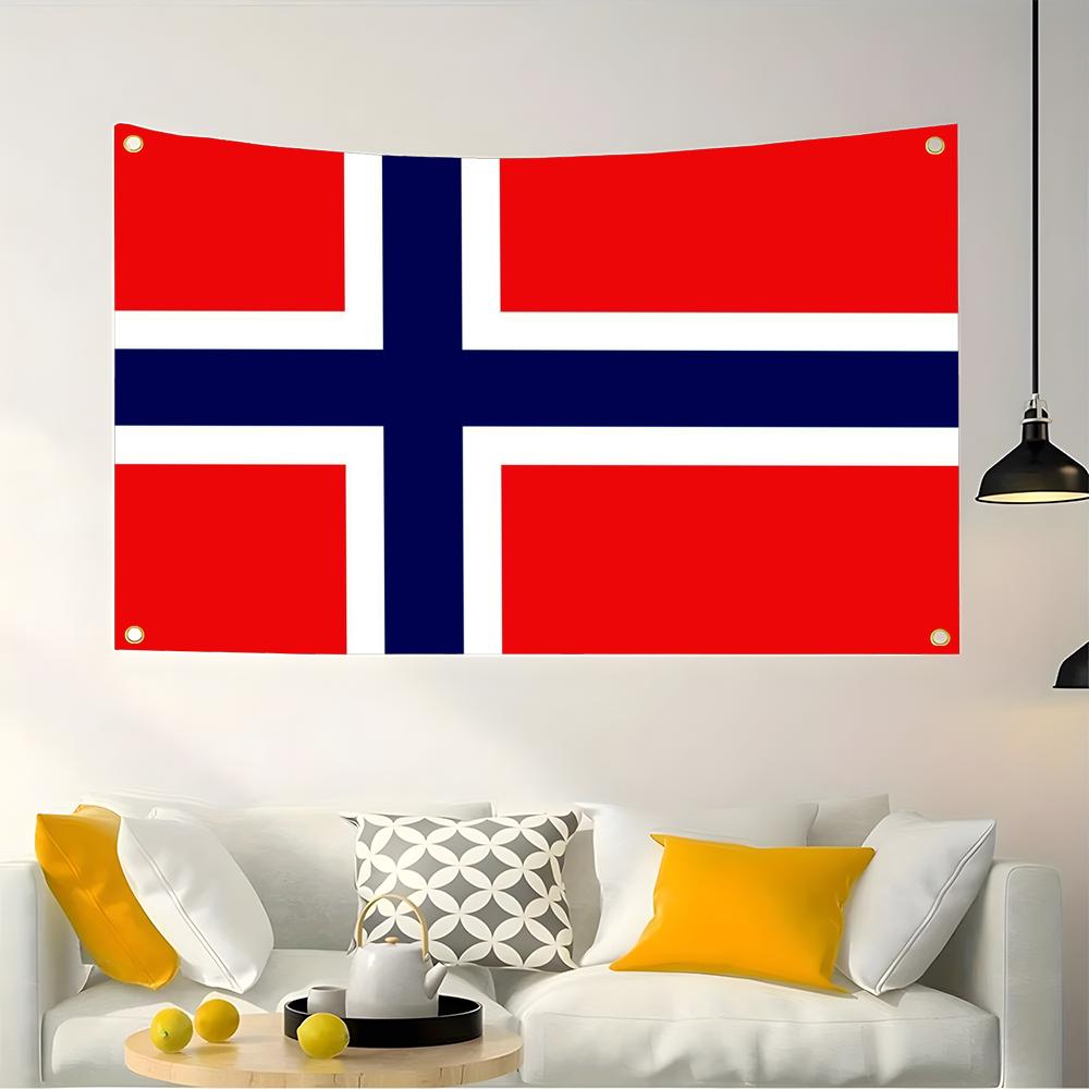 1 adet ünlü norveç bayrakları  - Retro Gaming Banner incelemesi ve fiyatı