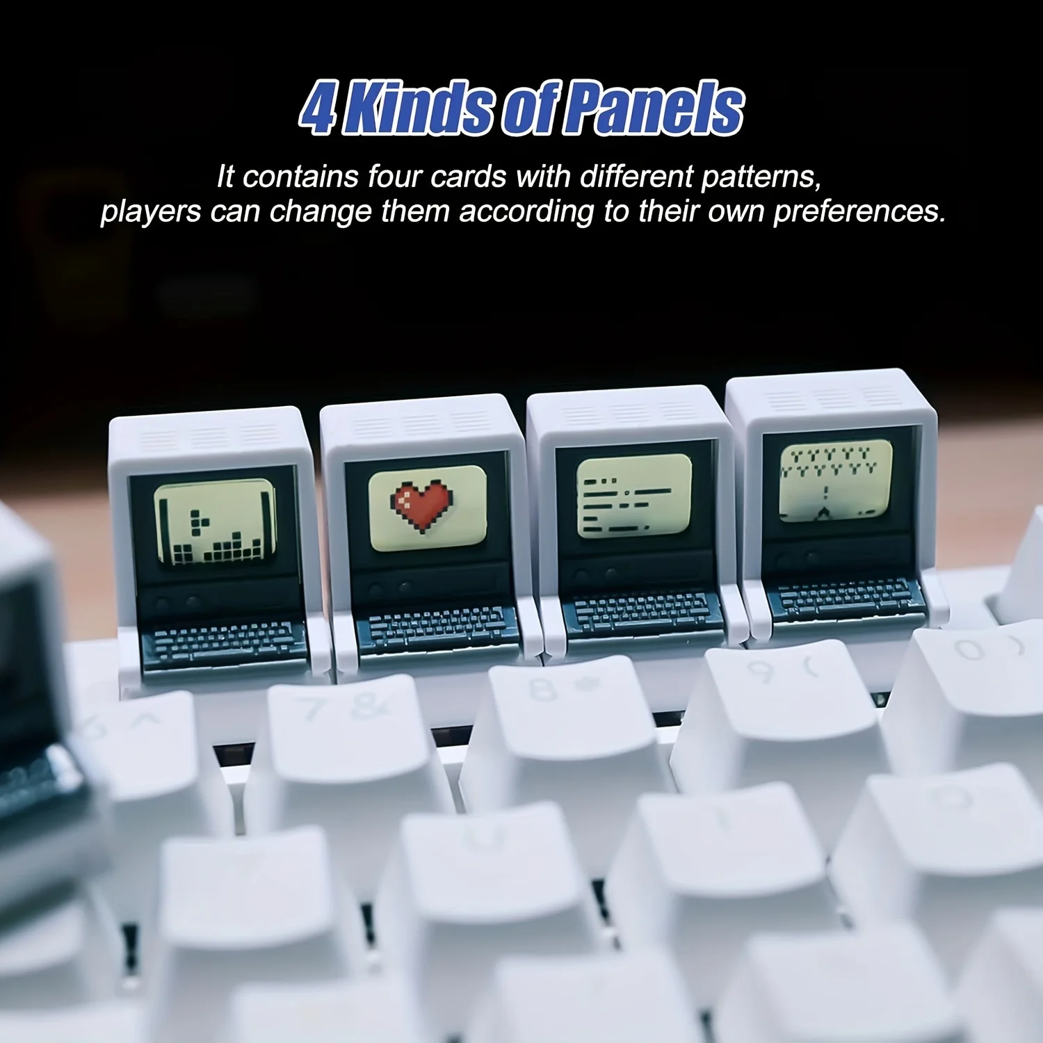 Retro Mac'den Esinlenilmiş Tuş - Retro Gaming Keycaps incelemesi ve fiyatı