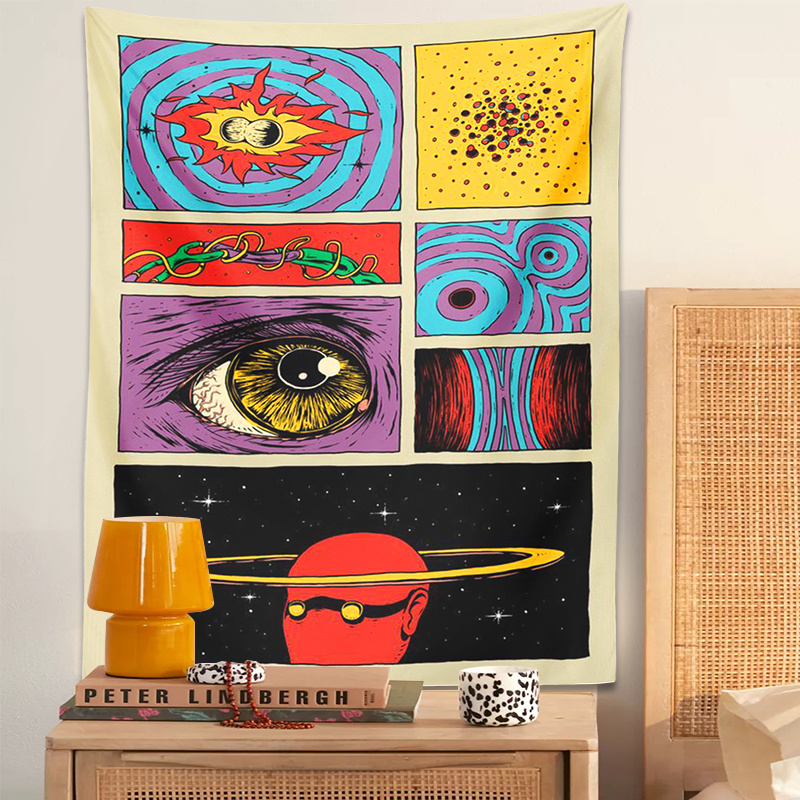 VIKAMA Psychedelic Kolaj Sanat - Retro Gaming Universe incelemesi ve fiyatı