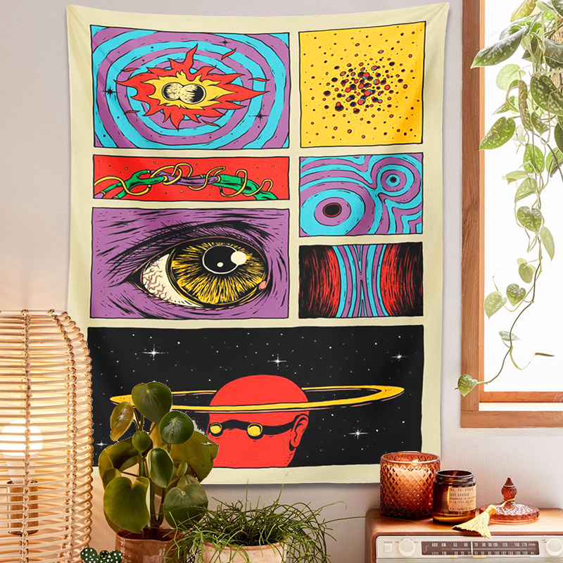 VIKAMA Psychedelic Kolaj Sanat - Retro Gaming Universe incelemesi ve fiyatı