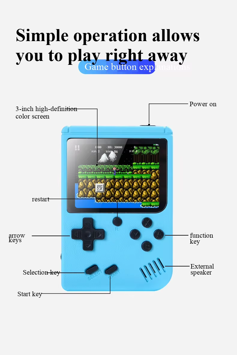 400'ü 1 Arada MİNİ Oyunlar El  - Retro Gaming Tablet incelemesi ve fiyatı