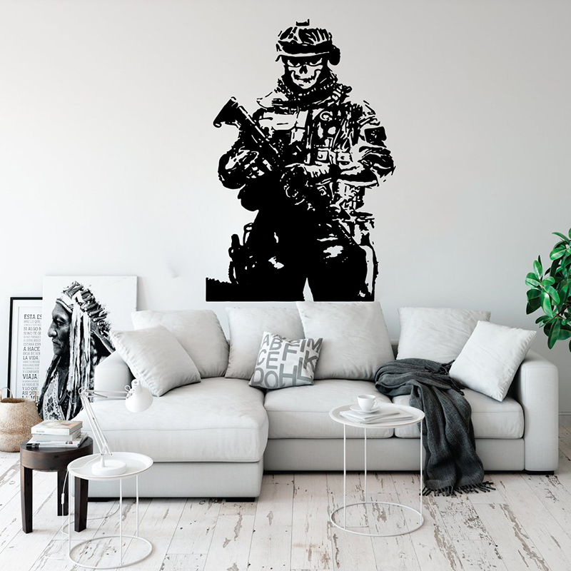 Solider keskin nişancı kafatas - Retro Gaming Decor incelemesi ve fiyatı