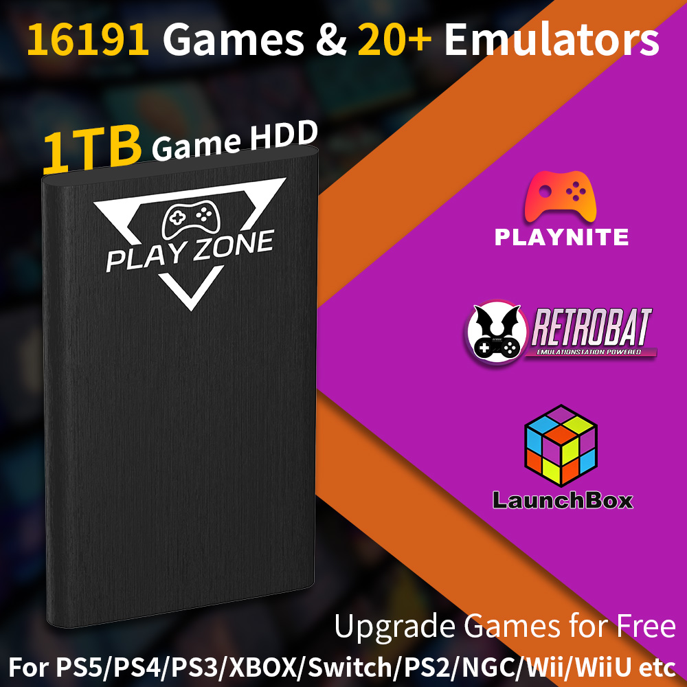Play Zone 1TB Taşınabilir Oyun - Retro Gaming Xbox incelemesi ve fiyatı