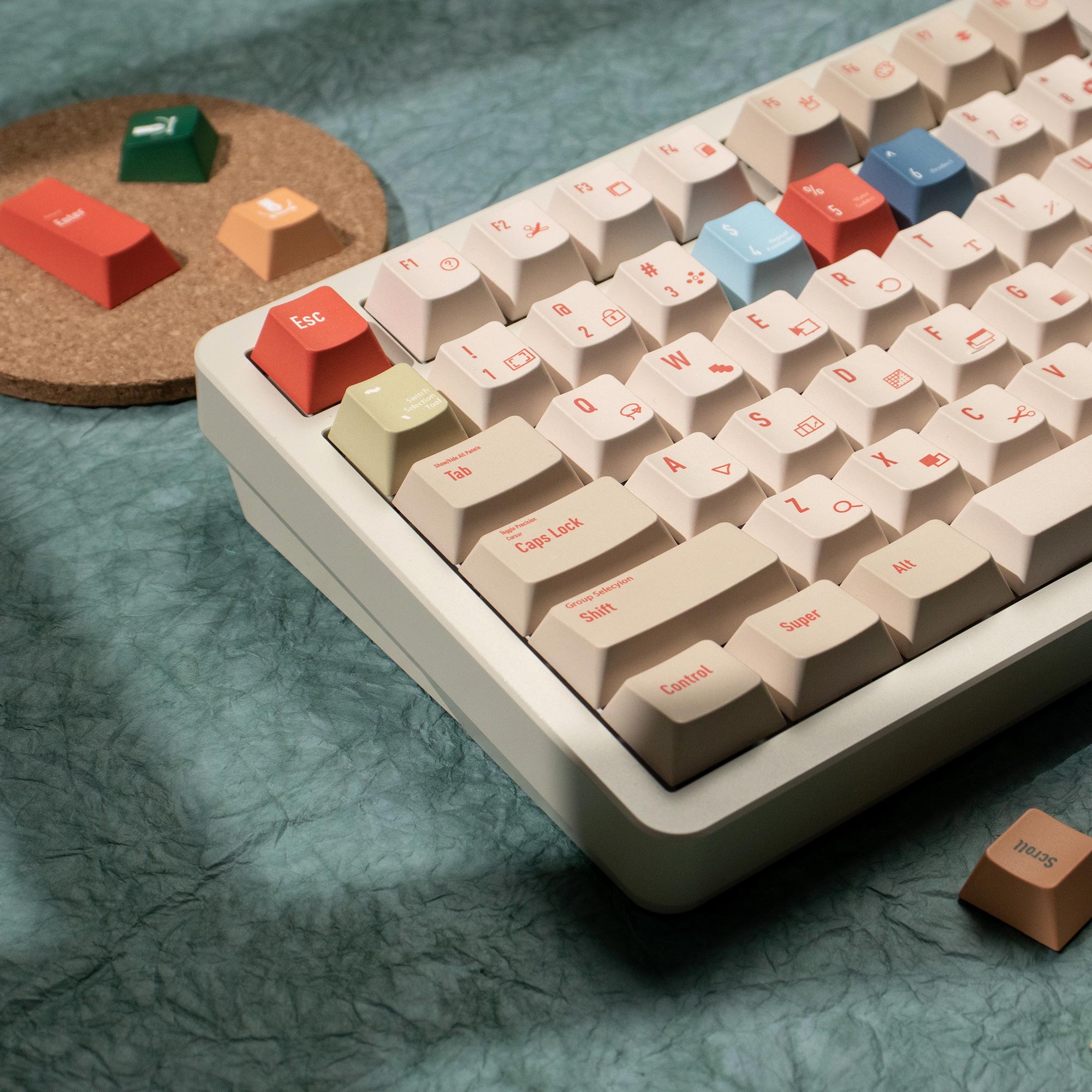 Illustrator Keycaps DYE-SUB Ki - Retro Gaming Keycaps incelemesi ve fiyatı