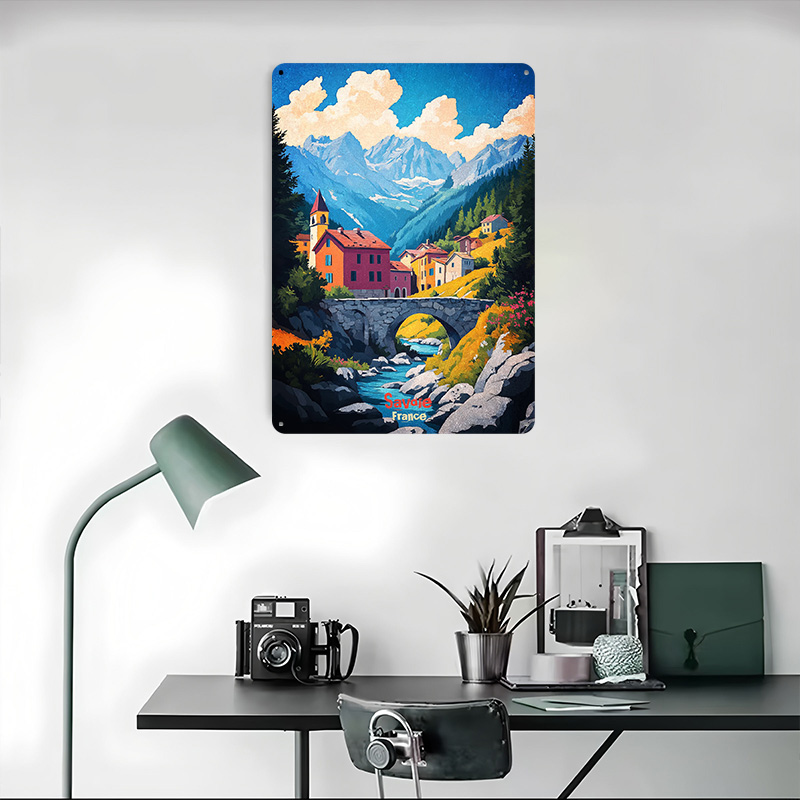 Savoie Fransa Sanat Teneke Pos - Retro Gaming France incelemesi ve fiyatı