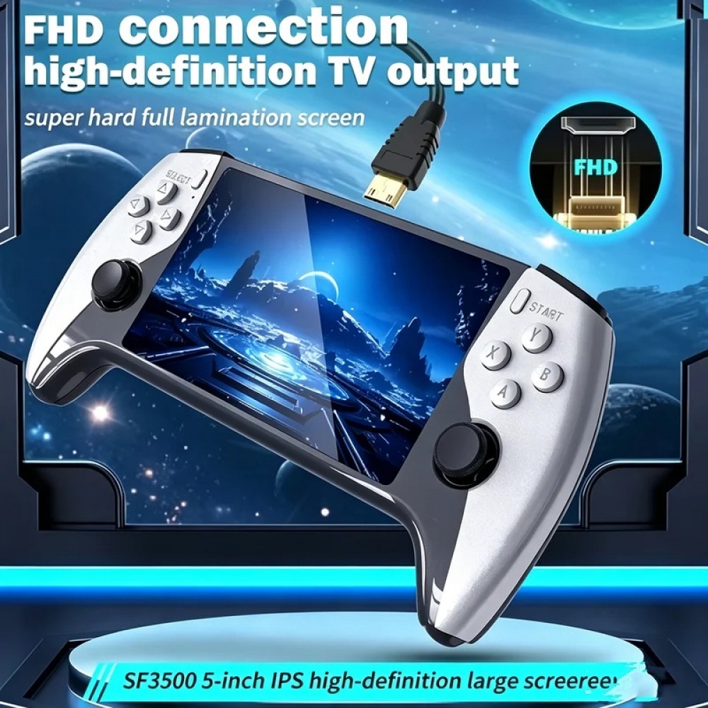 SF3500 5 inç El Oyun Konsolu,  - Retro Gaming Handheld Console incelemesi ve fiyatı